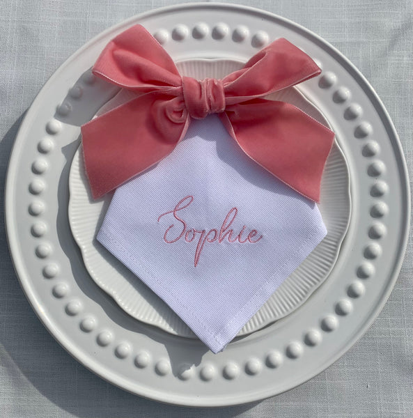 Personalised Napkin