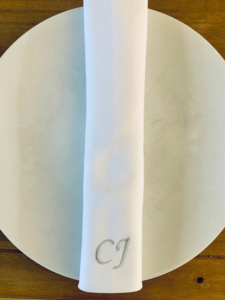 Personalised Monogrammed Cotton Napkins