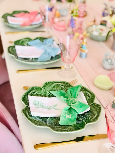 Decorative Easter Bunny Cotton Napkin