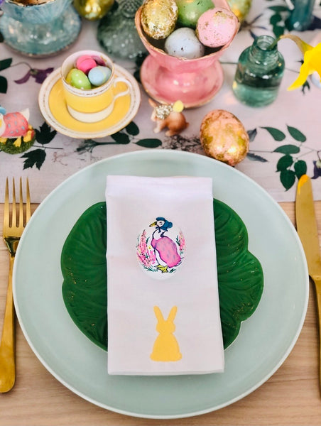 Easter Bunny Cotton Napkin