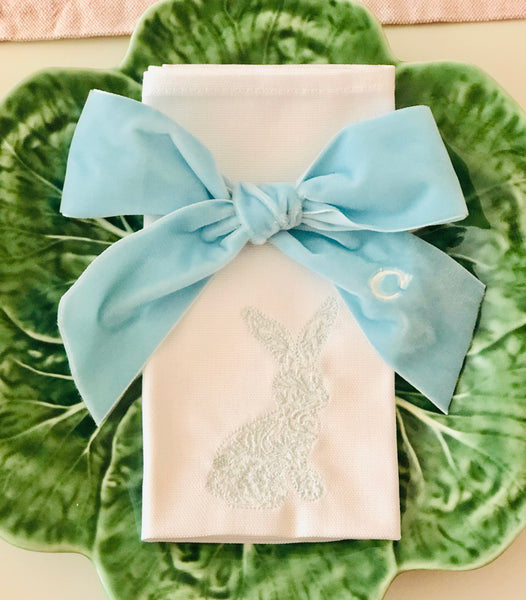 Decorative Easter Bunny Cotton Napkin